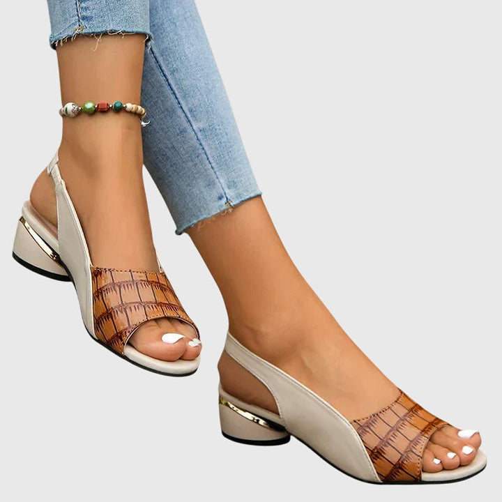 Whitney™ | Elegantes sandalias de cuero