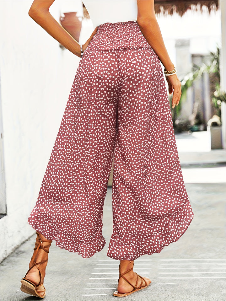 Florence – Floral Wide-Leg Pants