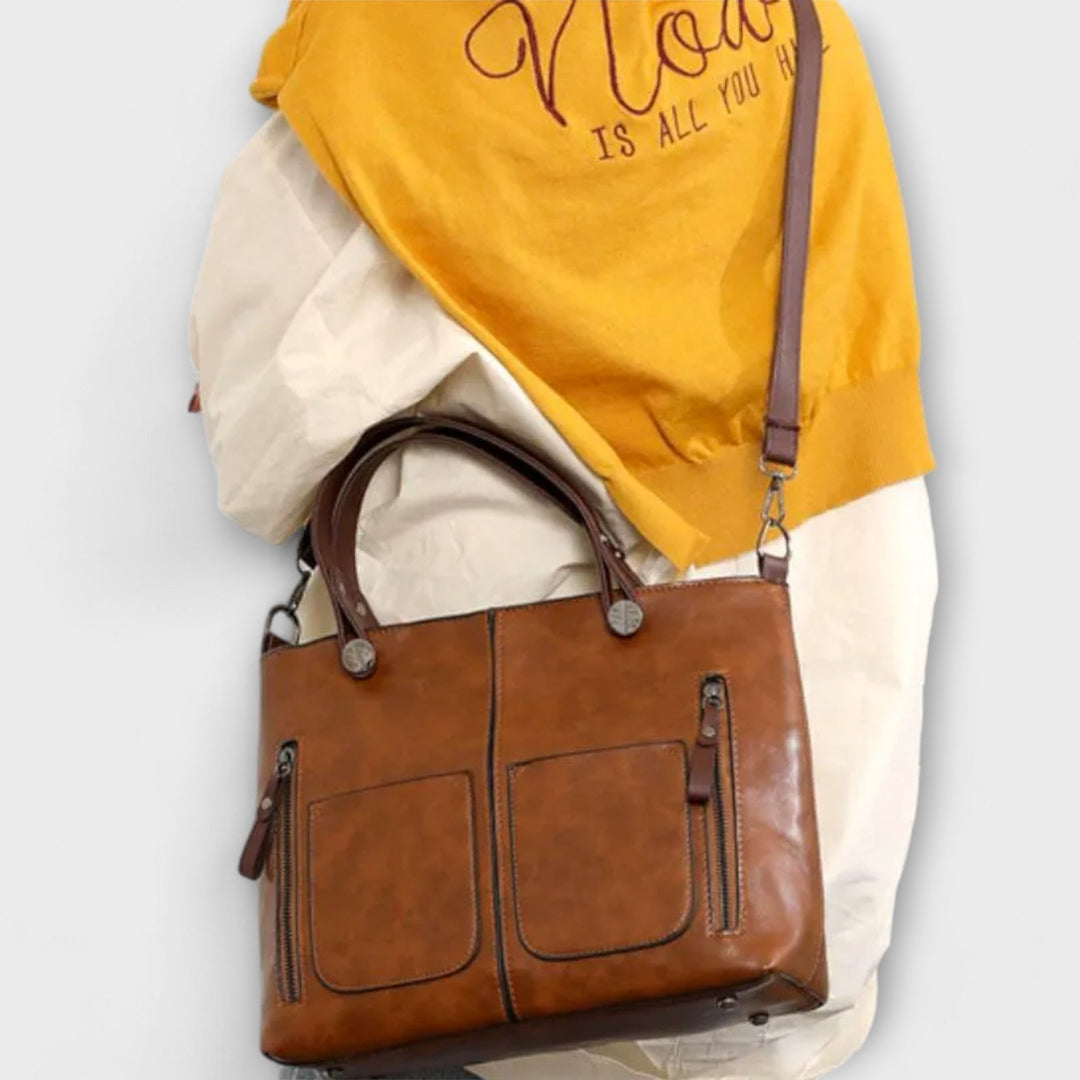 Lora - Elegante bolso de piel