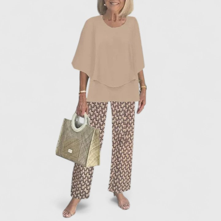 Martha | Conjunto sofisticado de dos piezas