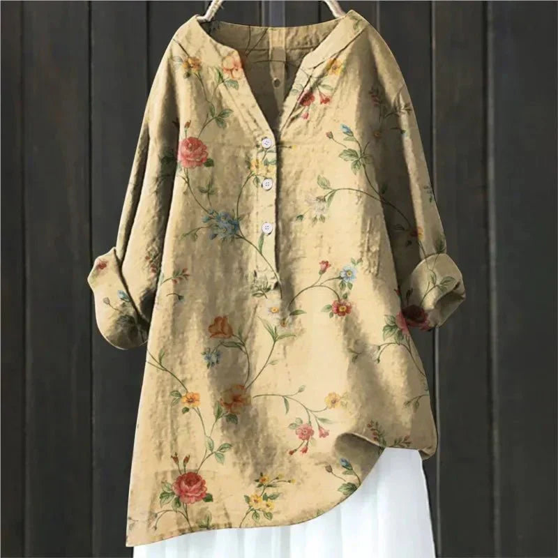 ZARA™ - BLUSA CHIC CON DETALLES FLORALES